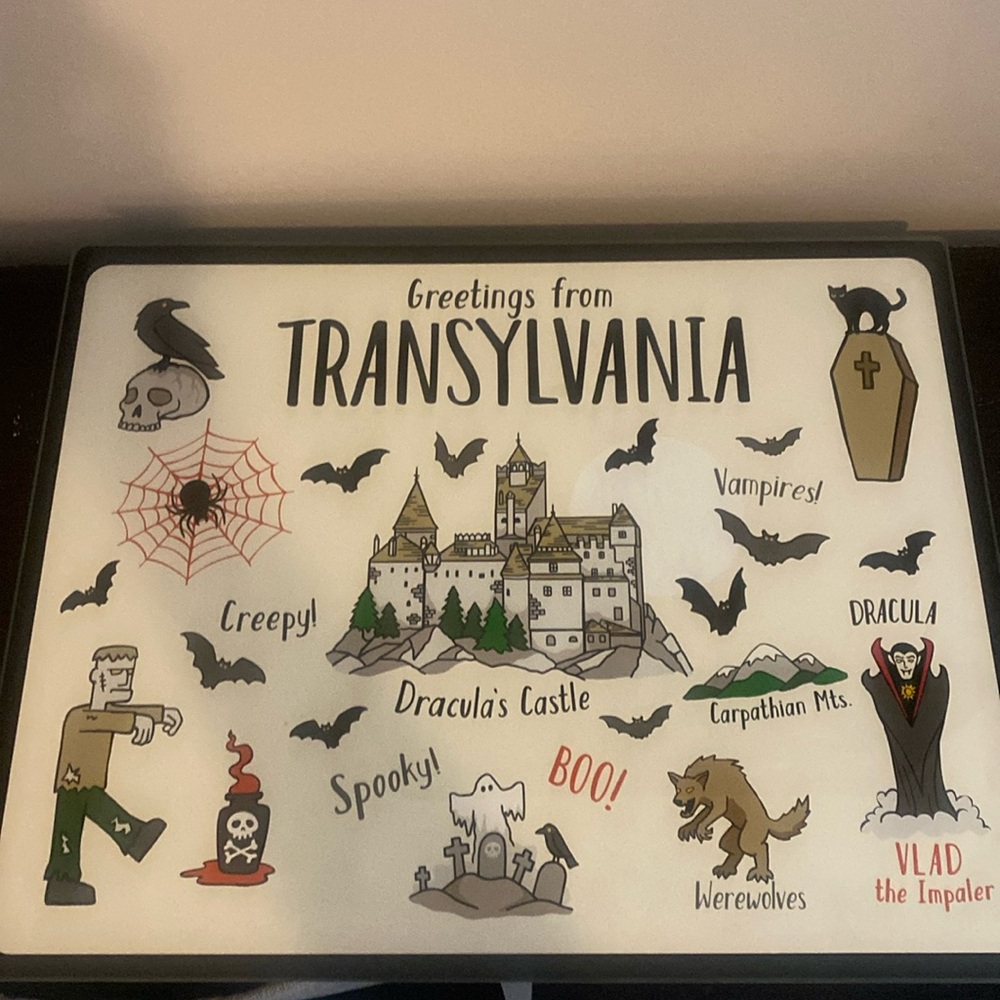 Halloween Themed Cutting Board